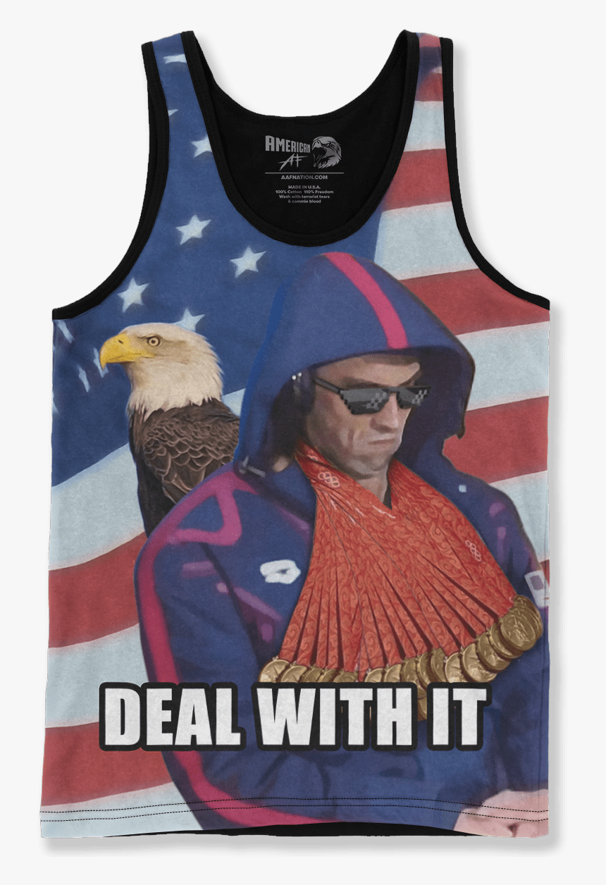 Phelps Deal With It - Active Tank, HD Png Download