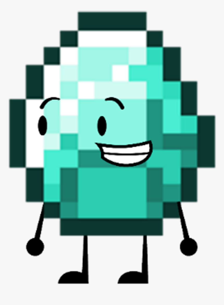 Minecraft Clipart Traceable - Minecraft Diamond Transparent Background, HD Png Download