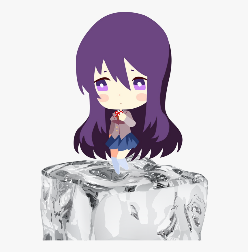 Yuri Doki Doki Literature Club Sticker, HD Png Download