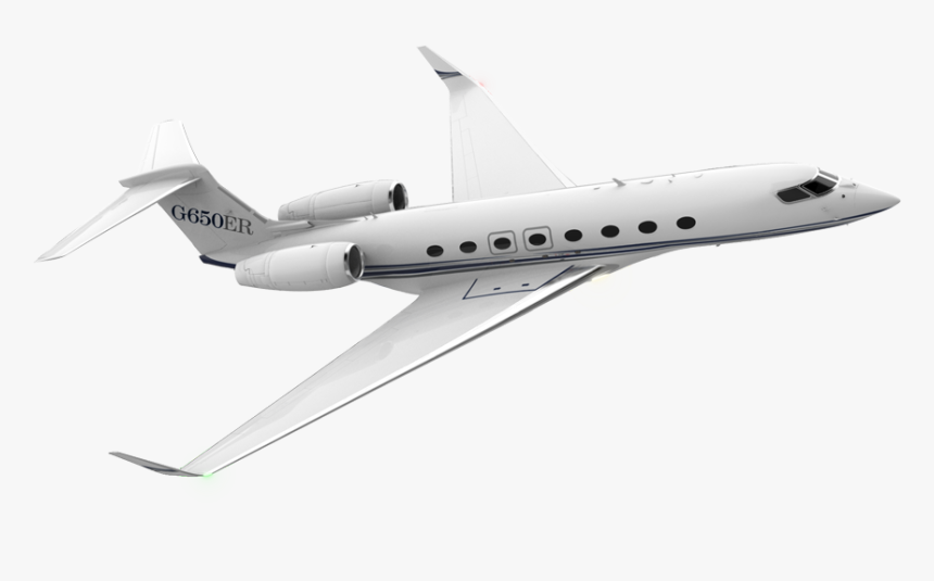 Flap - Private Jet White Background, HD Png Download