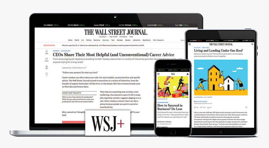 Wall Street Journal Digital, HD Png Download
