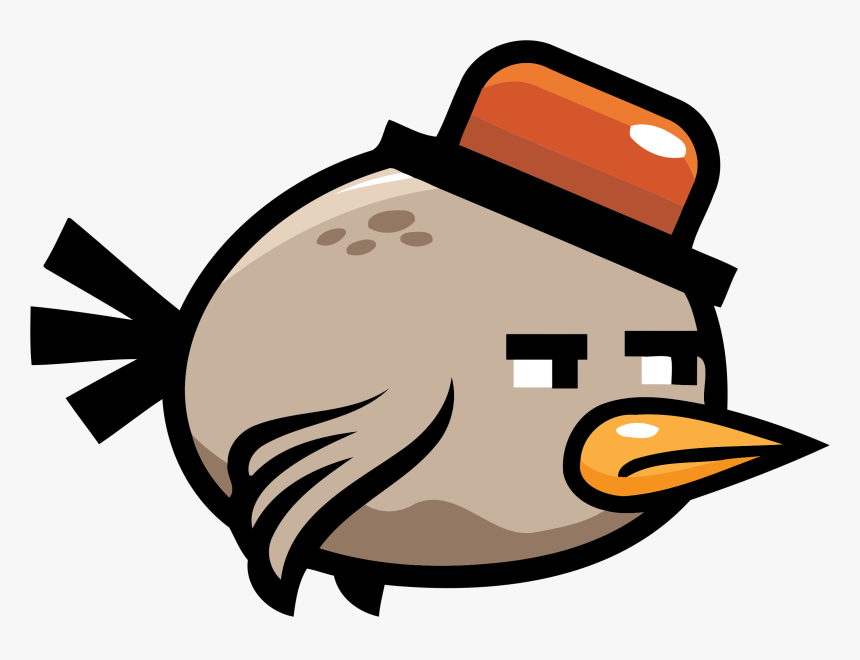 Transparent Flying Bird Clipart - Flappy Bird Sprite Png, Png Download