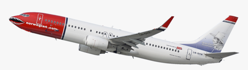 Norwegian Jet - Norwegian Airplane No Background, HD Png Download