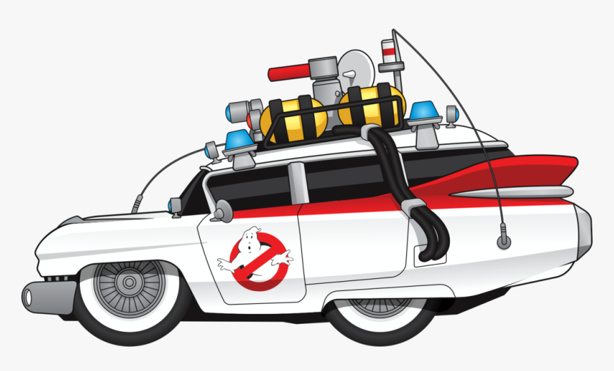 Ghostbuster Ecto 1 Cartoon, HD Png Download