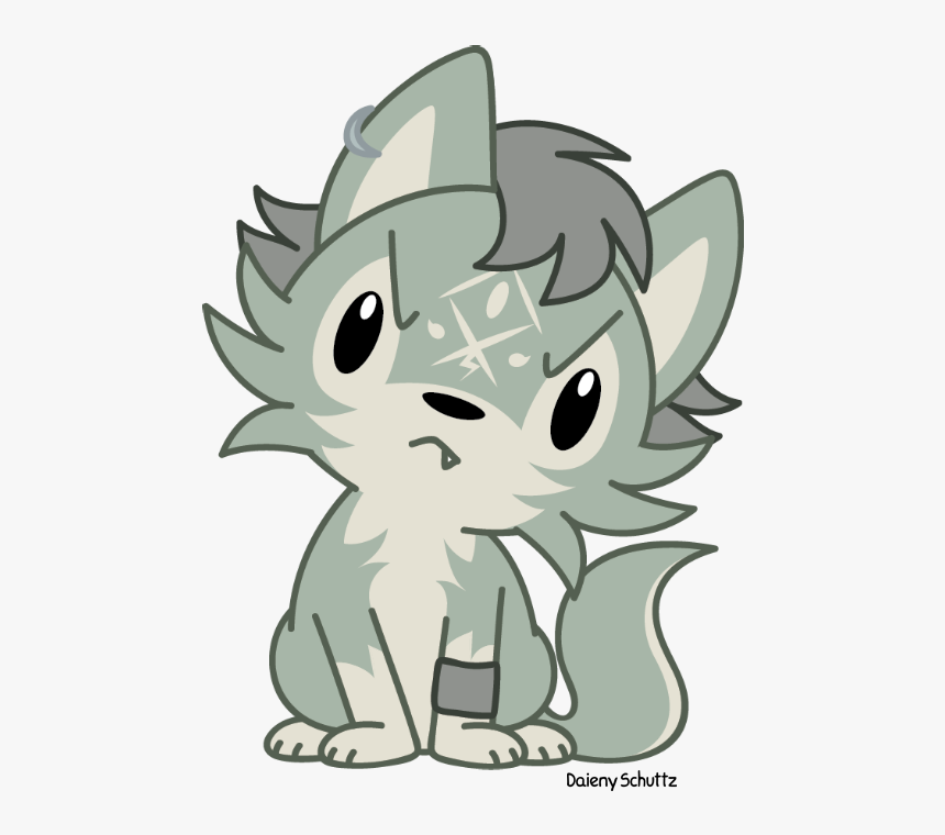 Chibi Wolf Link By Daieny Plu - Chibi Wolf Link, HD Png Download