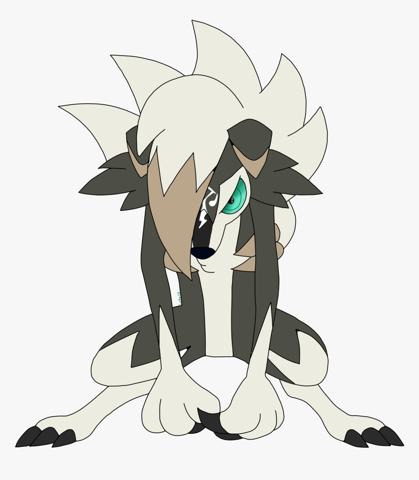 Lycanroc - Werewolf Pokemon Sun And Moon, HD Png Download