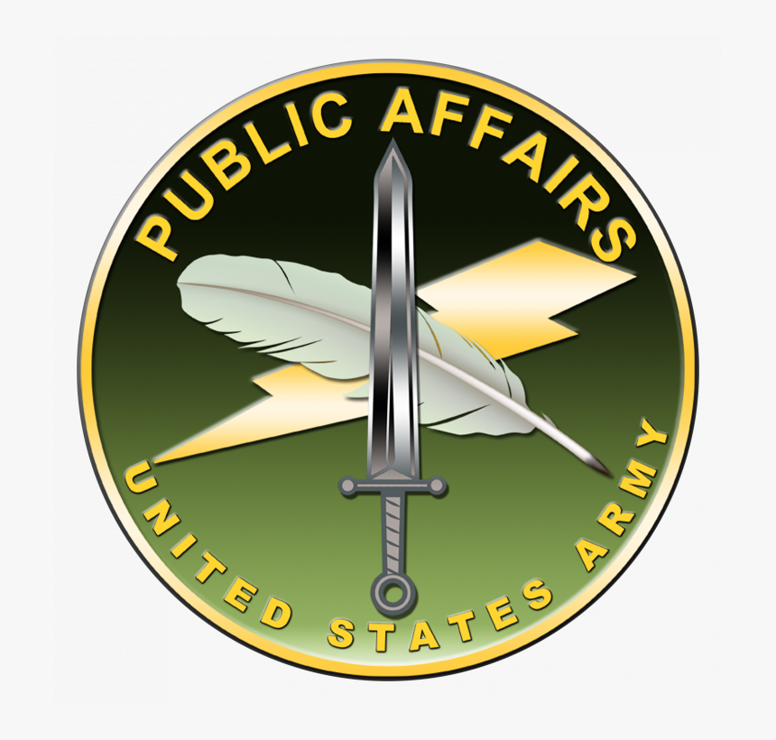 Us Army Public Affairs Seal - Army Public Affairs, HD Png Download