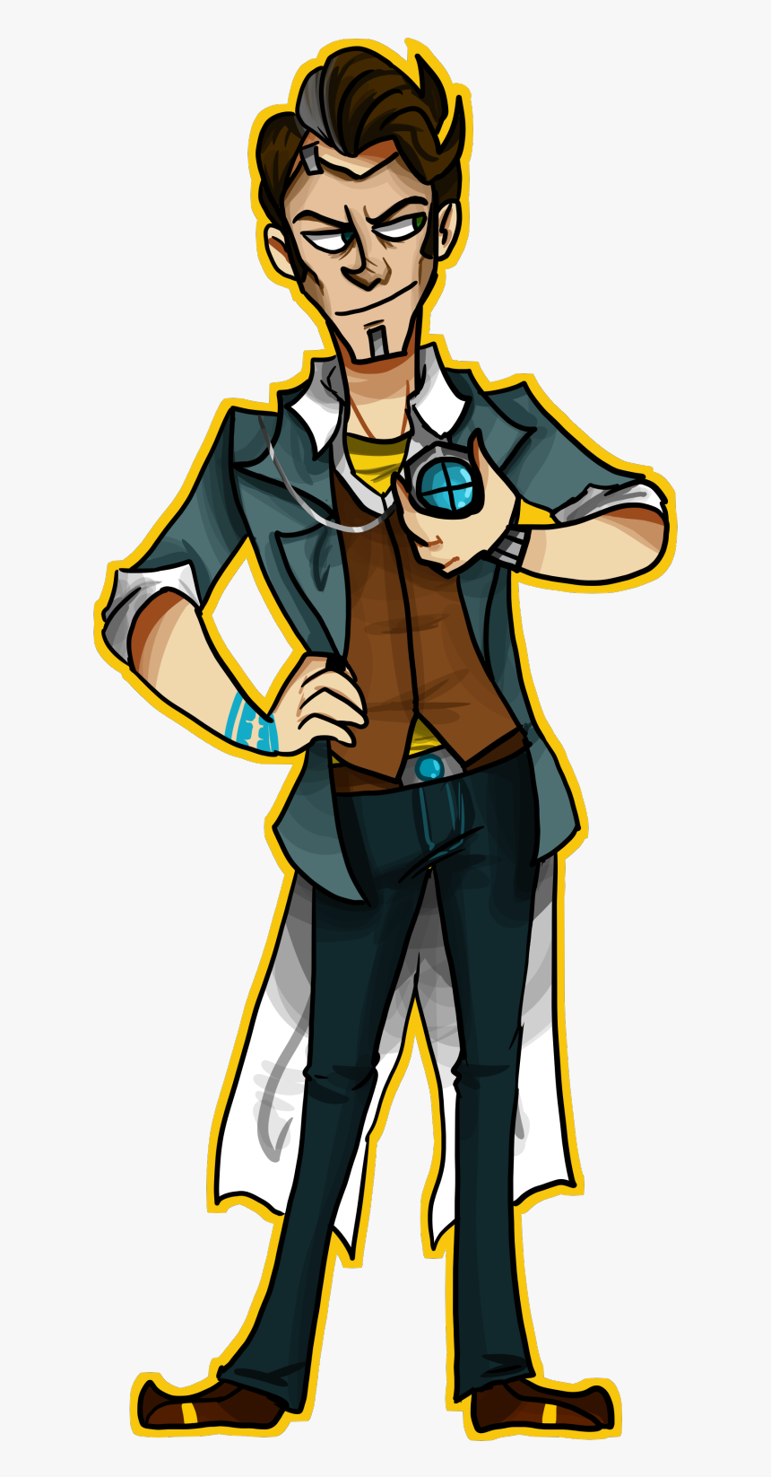 Handsome Jack Png - Handsome Jack Transparent, Png Download