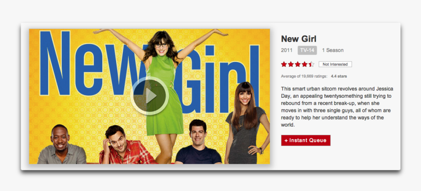 New Girl On Dvd, HD Png Download