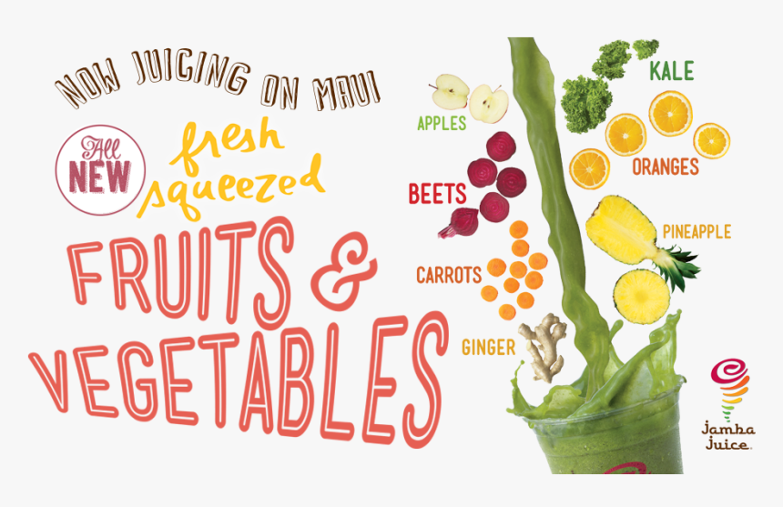Jamba Juice Maui - Jamba Juice, HD Png Download