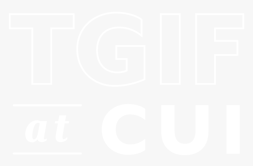 Tgif @ Cui - Graphic Design, HD Png Download