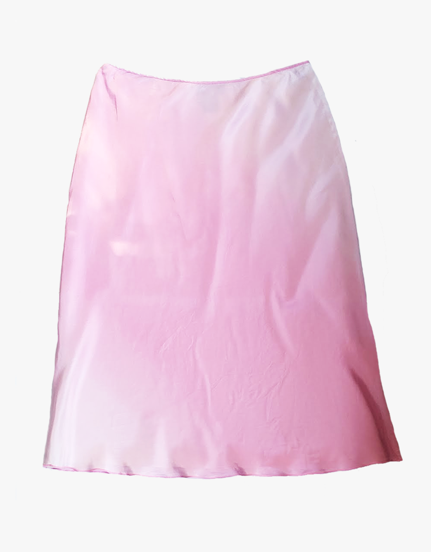 Banana Republic Pink Ombre Bias Cut Skirt 
 Class Lazyload - Miniskirt, HD Png Download