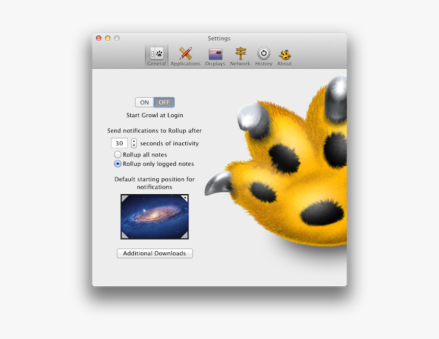 Growl Mac, HD Png Download