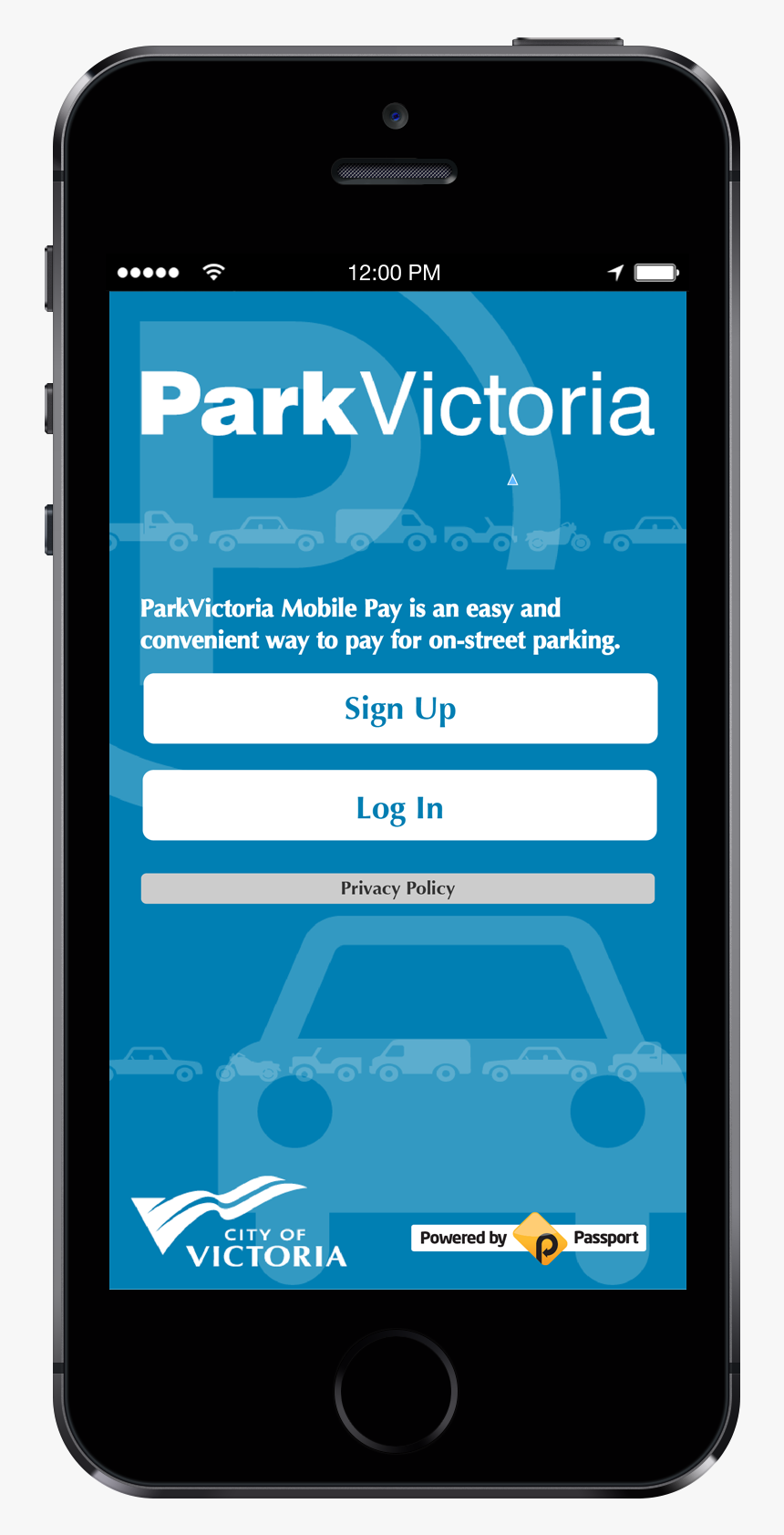 Sign Up Parking App, HD Png Download