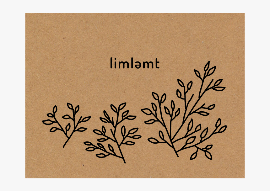 Thank You Card Kraft Leaves Trees Nature Thank You - Paper, HD Png Download