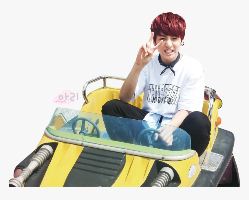 Jeon Jungkook Of Bangtan Boys - Bts In Amusement Park, HD Png Download