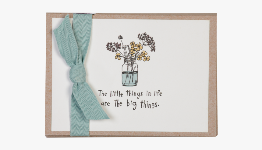 Flowers Thank You Note Card Set - Thank You Note Card, HD Png Download