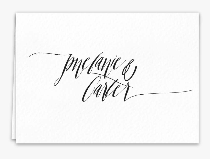 Thank You Card Delicate Wreath Suite - Calligraphy, HD Png Download