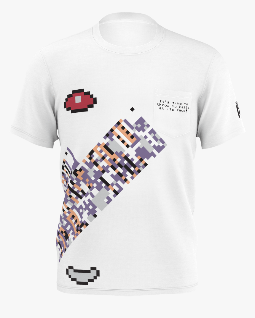 Austin John Missingno Pocket T-shirt - Ice Cream, HD Png Download