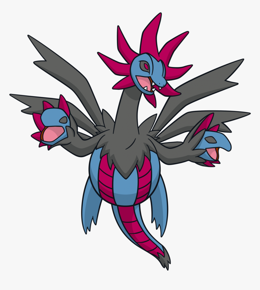 Global Link - Pokemon Hydreigon Shiny, HD Png Download