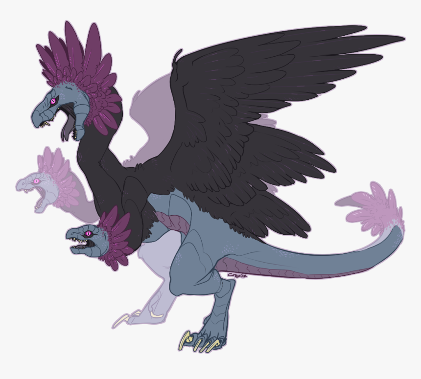 Hydreigon - Illustration, HD Png Download