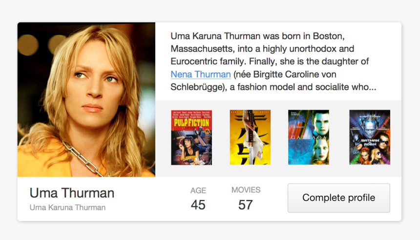 Big - Female Movie Characters, HD Png Download