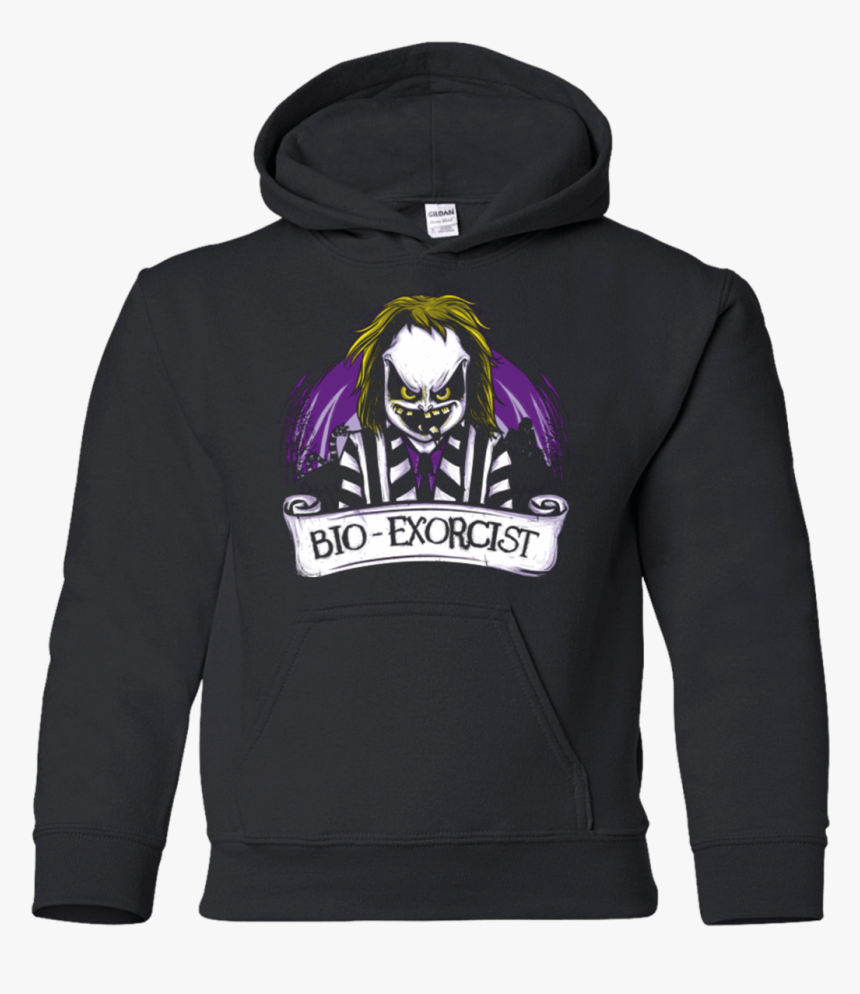 Bio Exorcist Youth Hoodie - Men Black Chanel Hoodie, HD Png Download