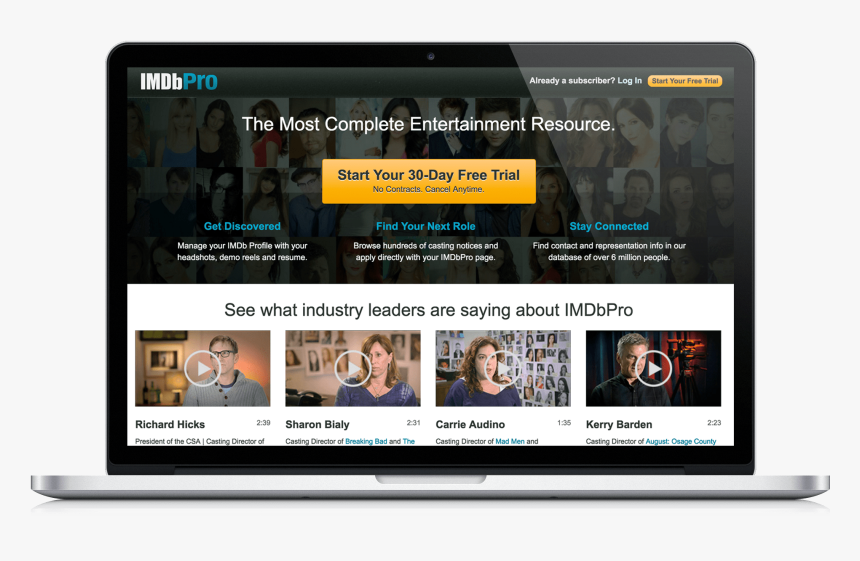 Imdbpro Paywall Before - Imdb Pro, HD Png Download