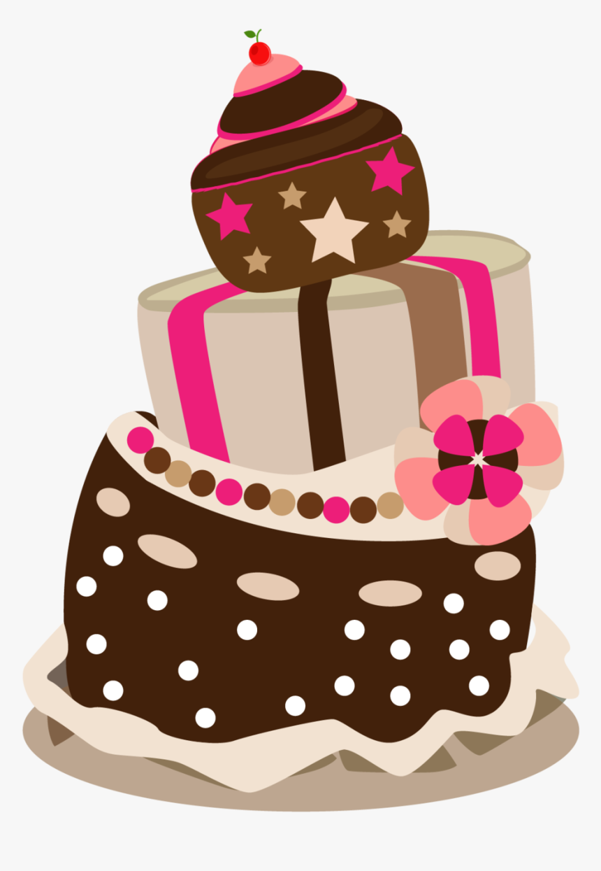 Freevector Vector Birthday Cake - Vector Birthday Cake, HD Png Download