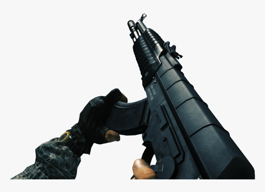 Gun-barrel - Bf3 Aek 971, HD Png Download