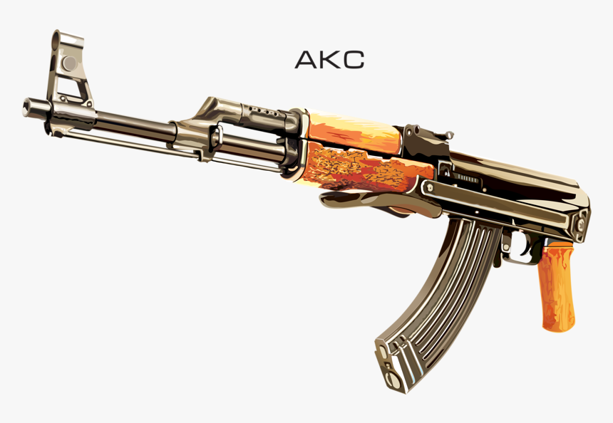 Ak Sniper Rifle Firearm - Ak 47 Sniper Png, Transparent Png
