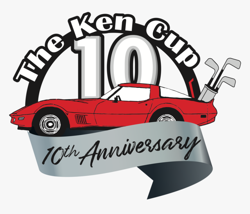Kencup10th Logo Final - Antique Car, HD Png Download