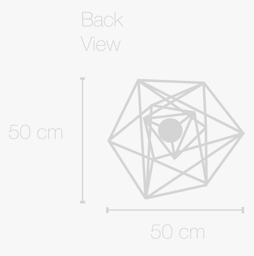 Image Of Twisted Icosahedron - Triangle, HD Png Download