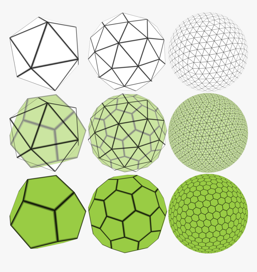 Icosahedron Generation, HD Png Download