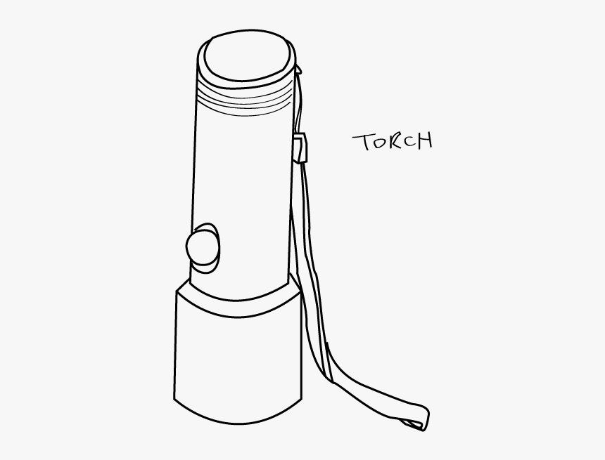 Vignette Drawing Three Object - Line Art, HD Png Download