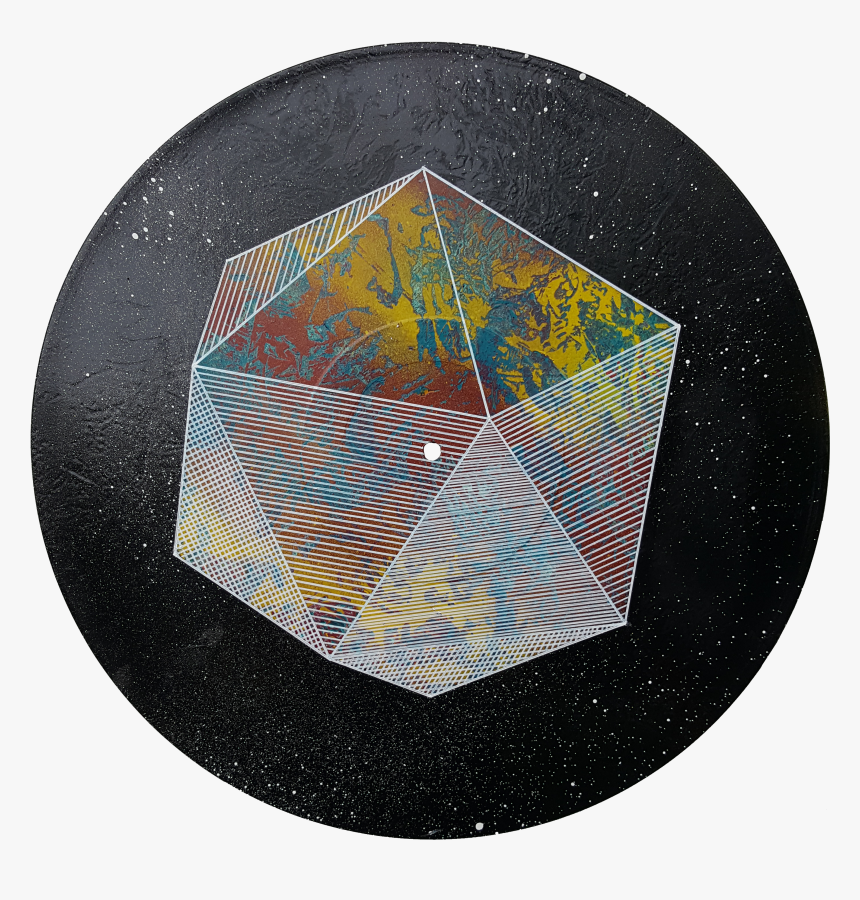 Blue Icosahedron - Circle, HD Png Download