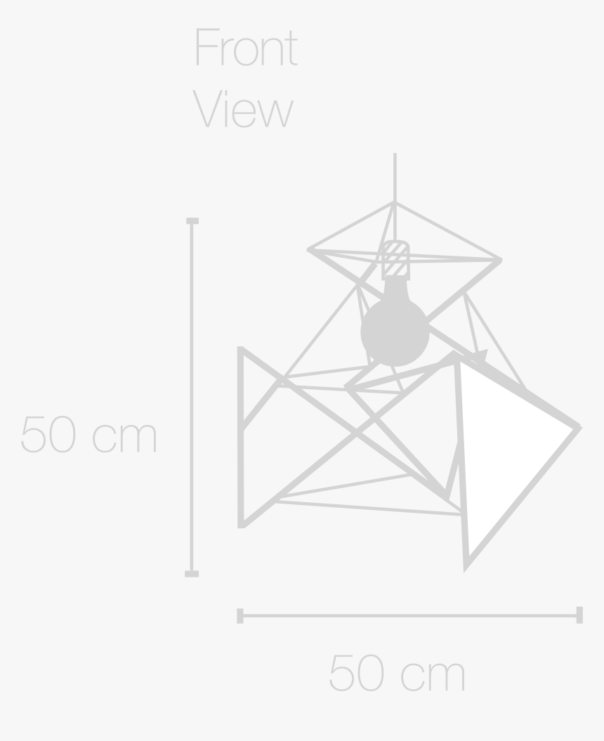 Image Of Expanded Icosahedron - Triangle, HD Png Download