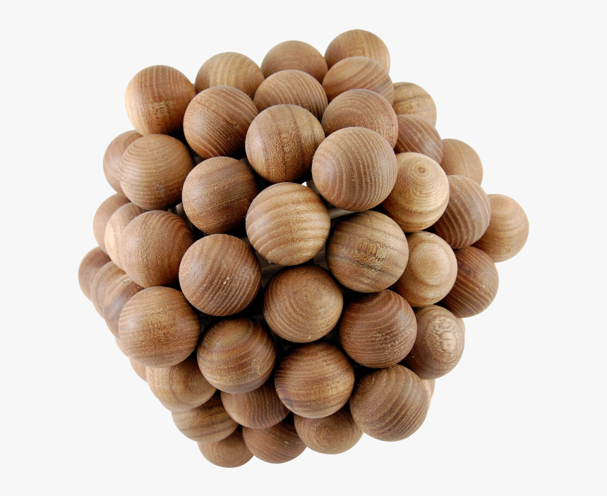 Icosahedron - Wood, HD Png Download