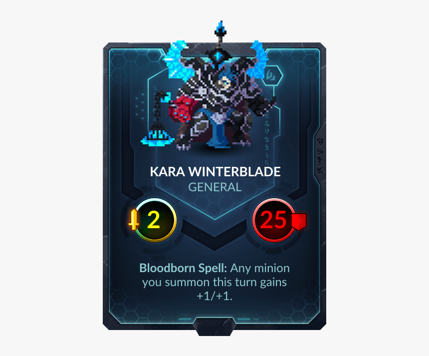 Kara Winterblade - Magesworn Duelyst, HD Png Download