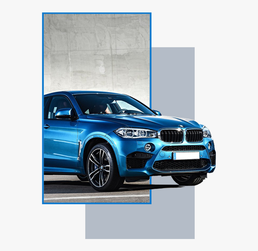 Blue Car - Bmw Truck X6 2017, HD Png Download