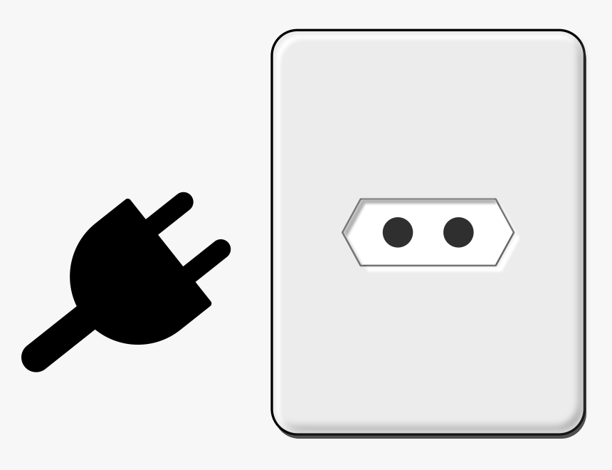 Electric Outlet Icons Png - Socket Clipart, Transparent Png