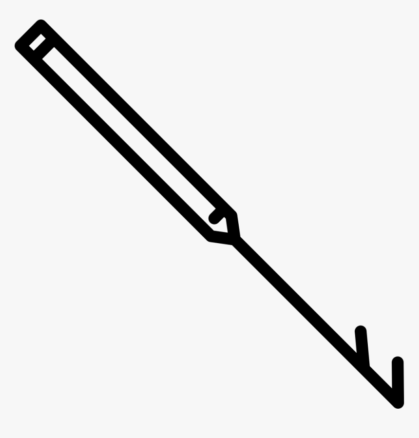 Inclined Harpoon Comments - Rubber Plant Ties, HD Png Download