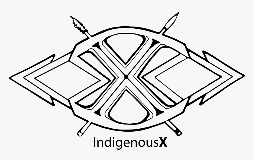 Words Drawing Racism - Indigenousx Logo Png, Transparent Png