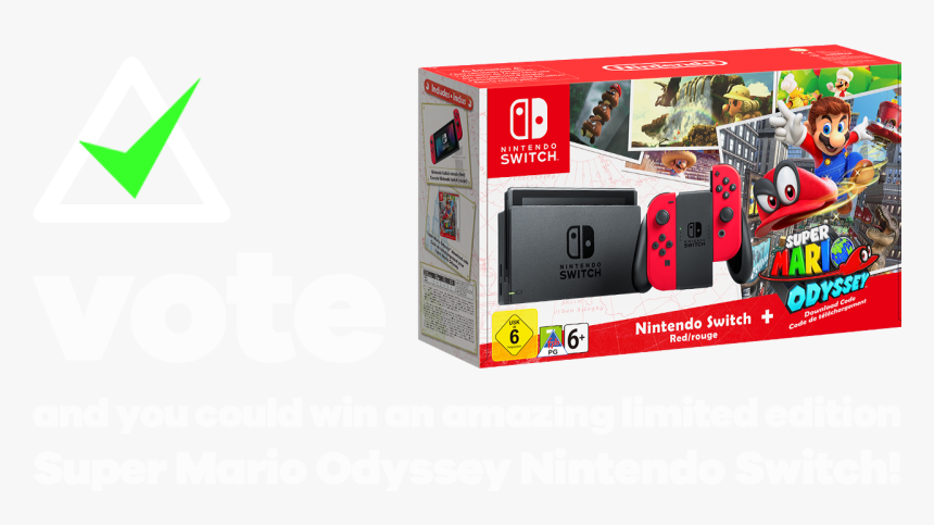Win A Free Nintendo Switch, HD Png Download