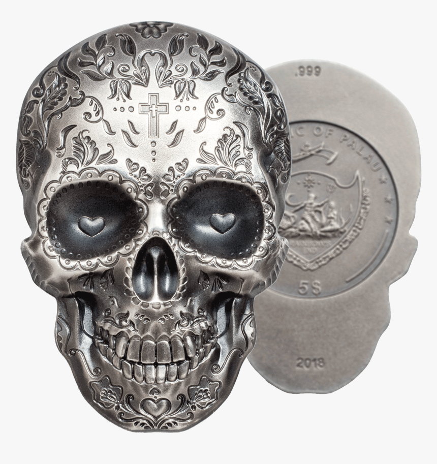 La Catrina Skull, HD Png Download