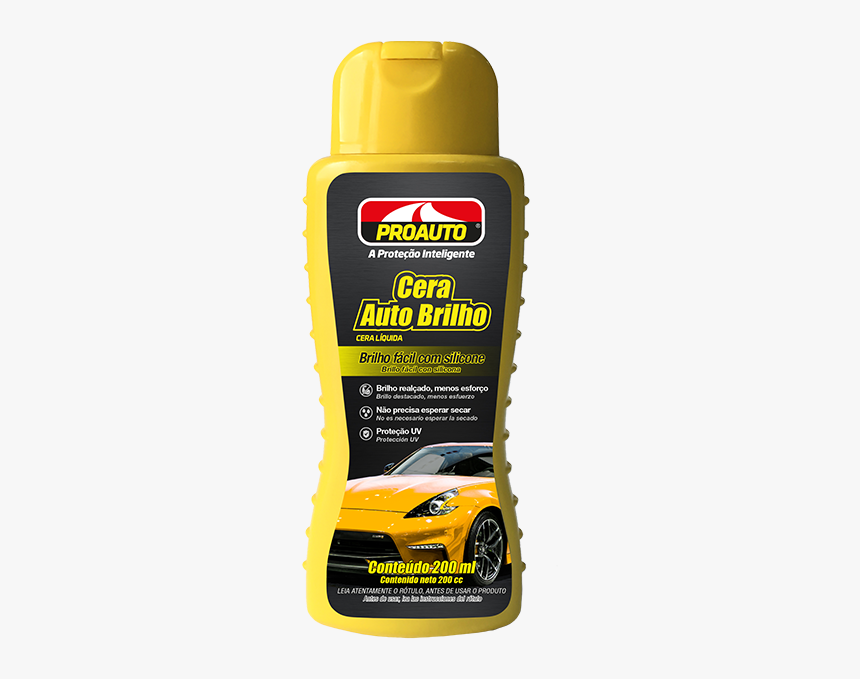 Cera Liquida Automotiva Auto Brilho Proauto - Cera Liquida Para Carro, HD Png Download