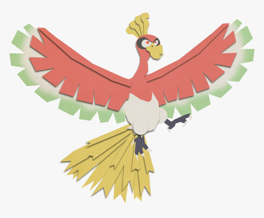 View Ho Oh , - Eagle, HD Png Download