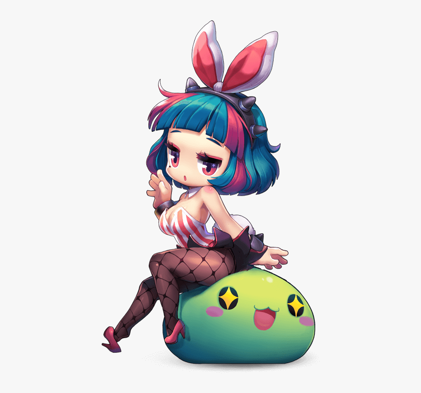 Yglmmnl - Maplestory 2 Bunny Girl, HD Png Download
