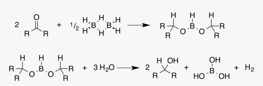 Ketone Diborane Reduction, HD Png Download