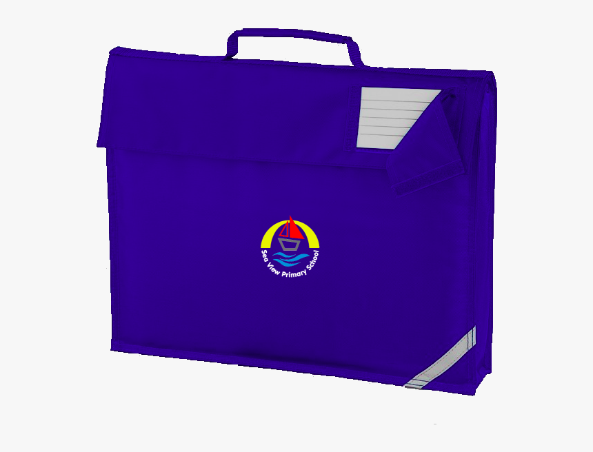 Sea View Primary School Royal Blue Book Bag , Png Download - South Gosforth First School, Transparent Png